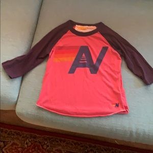 NEW Child’s 3/4 Sleeve Shirt Aviator Nation size 6